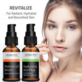 Vitamin C&E Serum 1 oz & Hyaluronic Acid Plus 1 oz